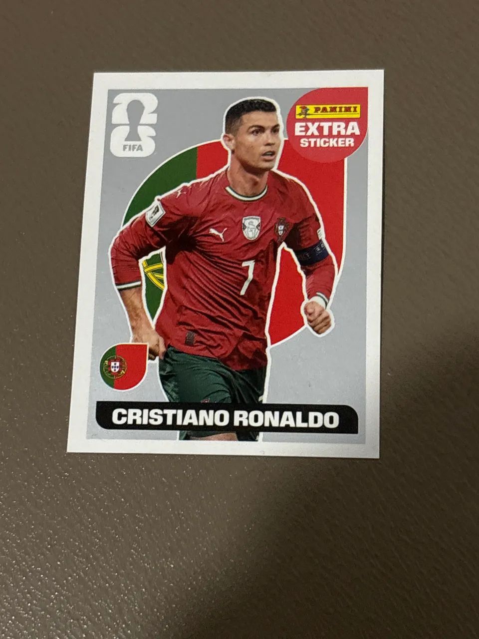 FIGURINHA LEGEND CRISTIANO RONALDO PRATA - Foto 2