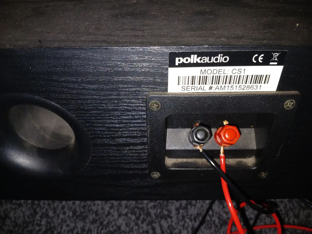 Caixa de Som Central Polk Áudio CS1 - Foto 3