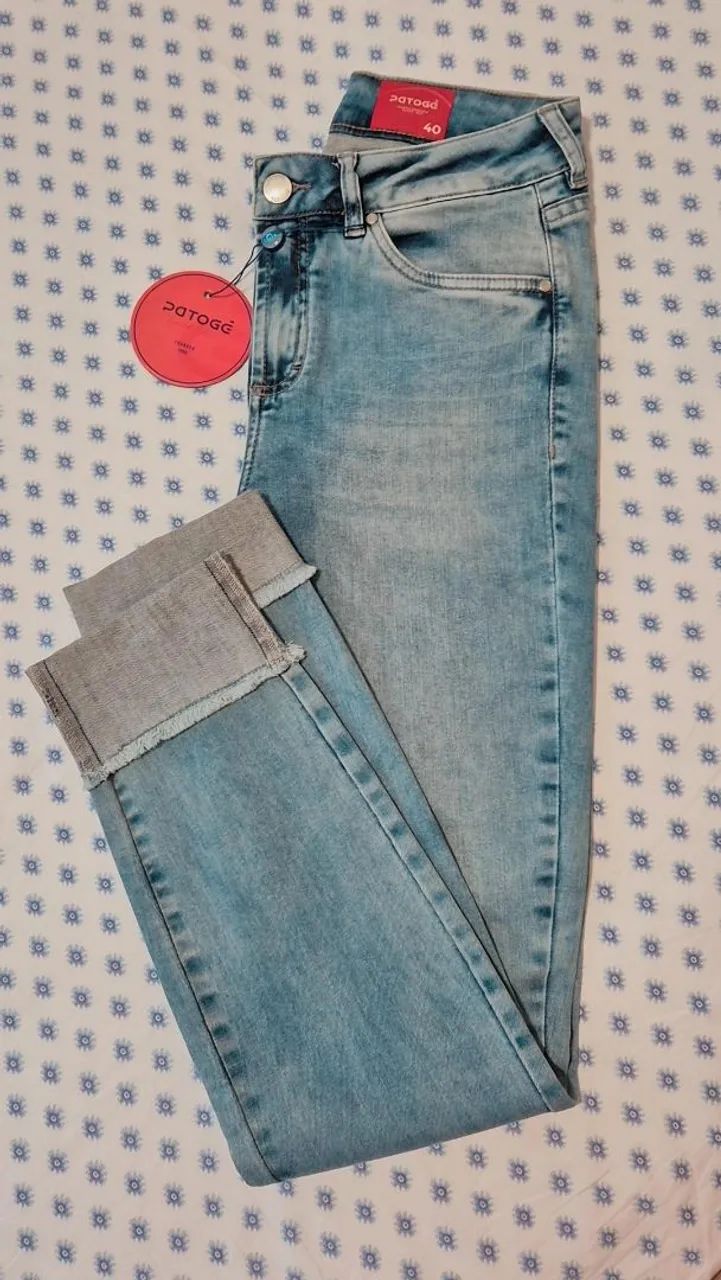PATOGÊ NOVA COM ETIQUETA | JEANS ORIGINAL | 38 e 40 - Foto 2
