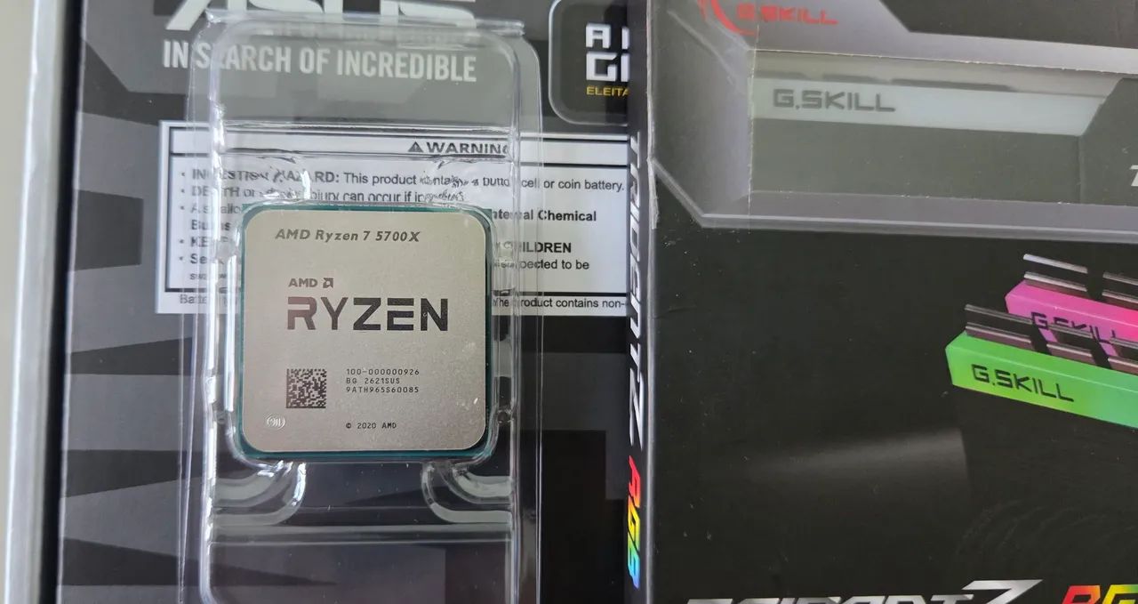KIT AMD RYZEN 7 5700X - Foto 2