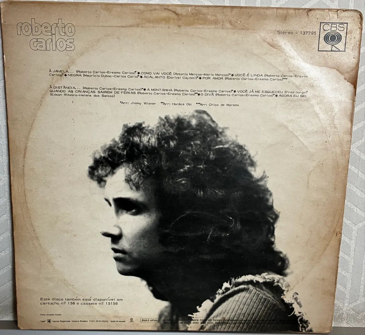 Disco de vinil Roberto Carlos 1974 - Foto 2