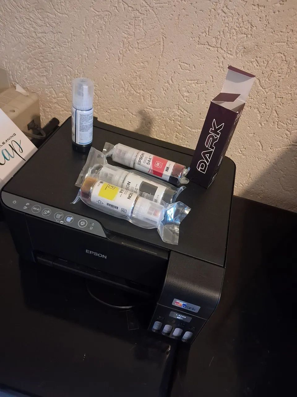 Impressora Epson ja com tinta de tatuagem 