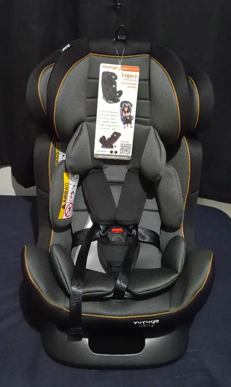Cadeirinha para carro voyage legacy de 0 a 36kg nova 
