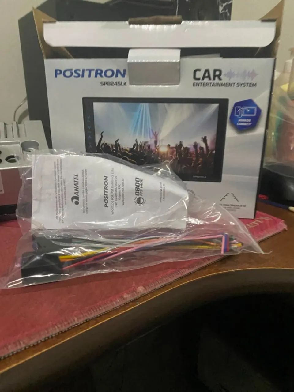Central Multimidia Positron SPB245LK - Espelhamento iOS e Android - Foto 3