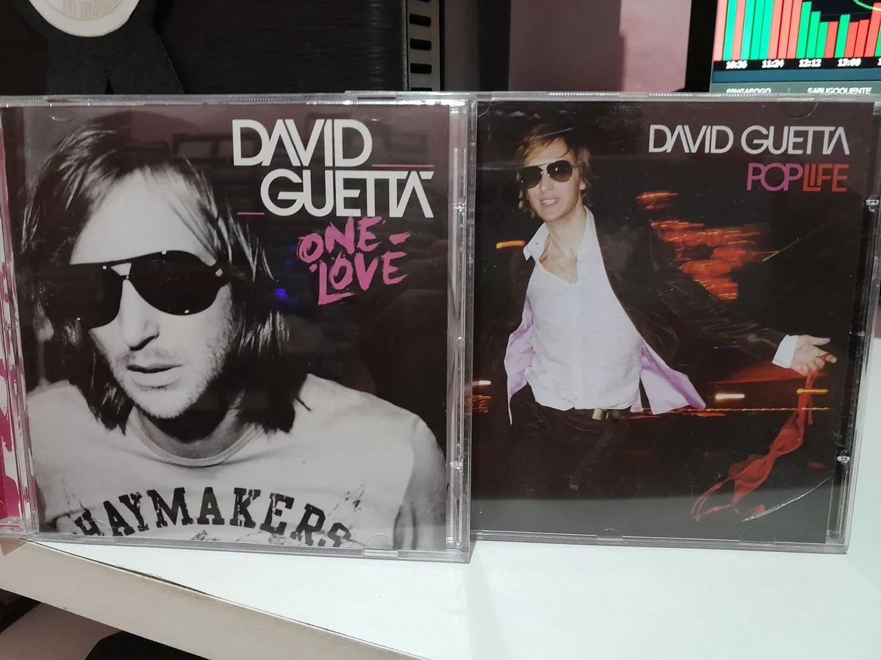 2 Cds David Ghetta - One Love + Poplife - estado impecável