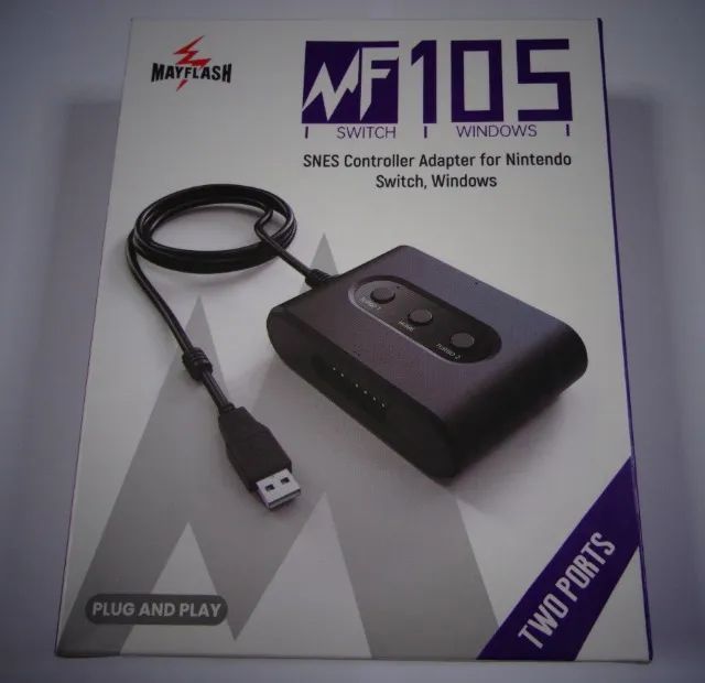MAYFLASH Adaptador de controlador SNES para Switch/Switch 2 e PC Windows SNES - Foto 2