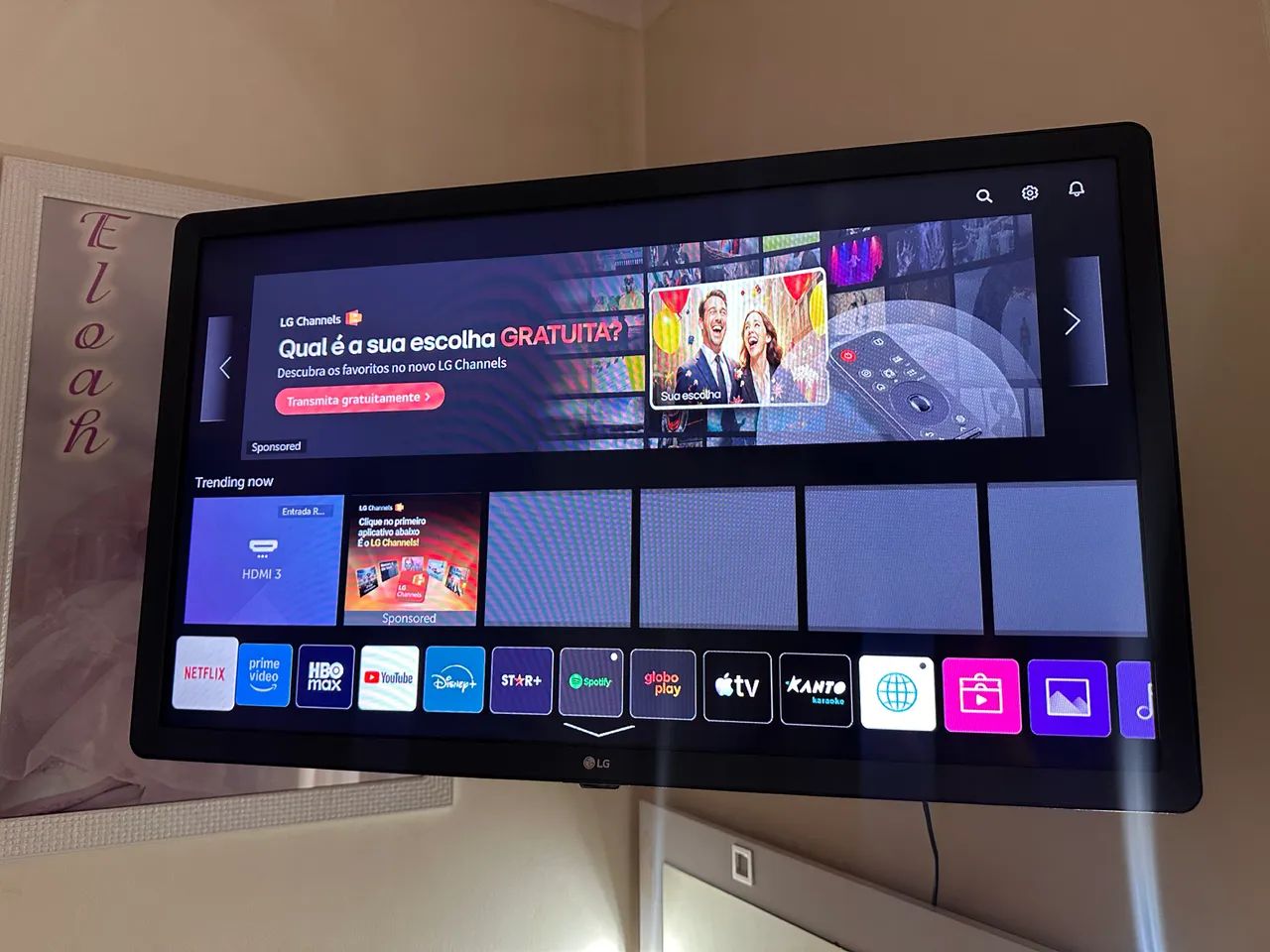 TV LG HD LED Smart 32 polegadas - Foto 3