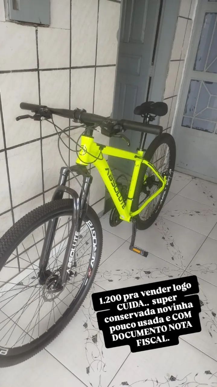 Vendo bicicleta seminova