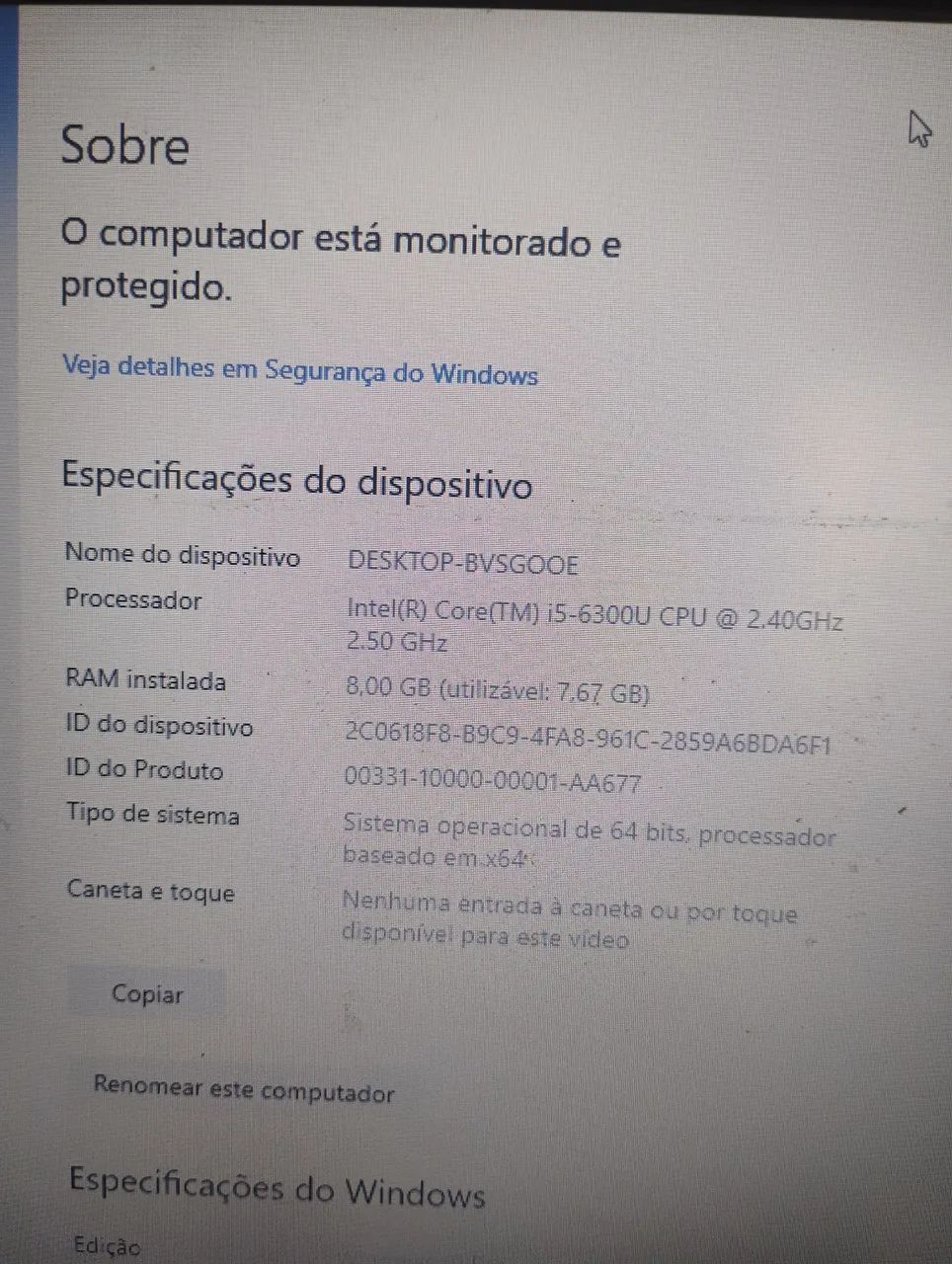 Notebook Dell E5270 I5 8gb - Foto 3