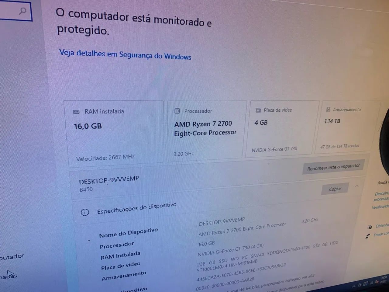 Computador completo Ryzen 7 2700  - Foto 2
