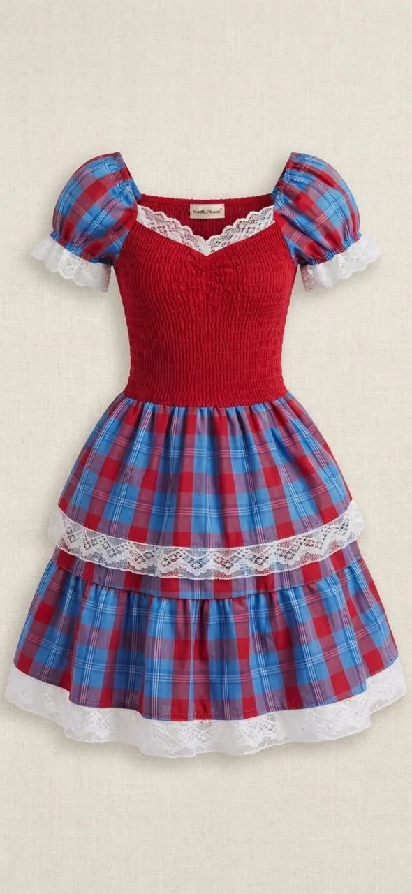 Vestido festa junina P e M