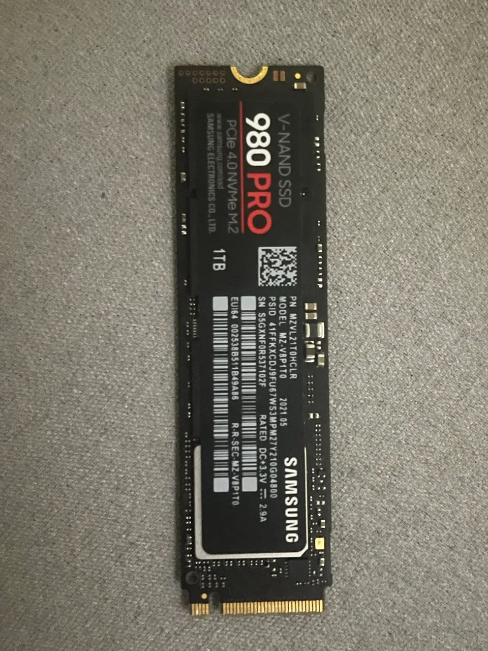 Nvme 1tb Samsung Original