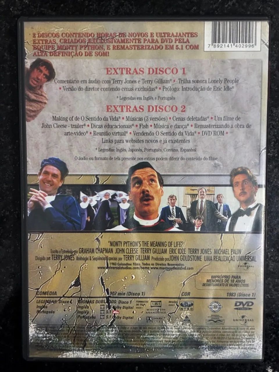 Monty Python - O Sentido Da Vida - Dvd - Foto 2