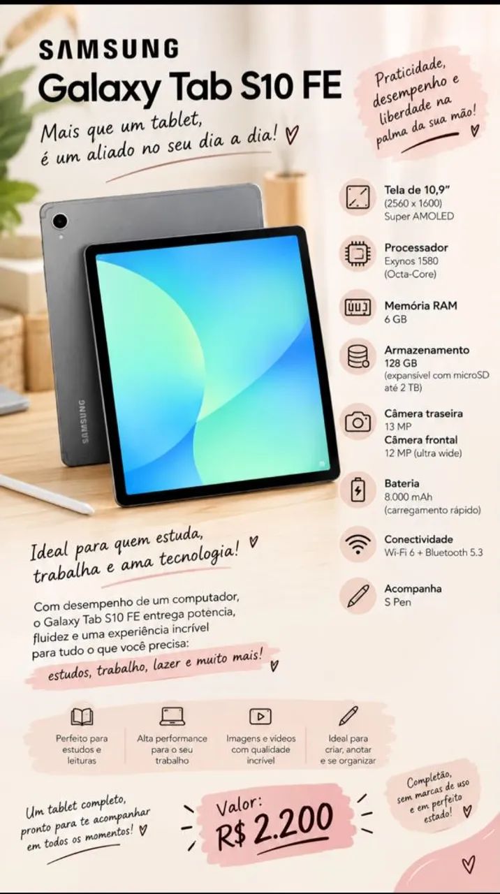Tablet S10 FE