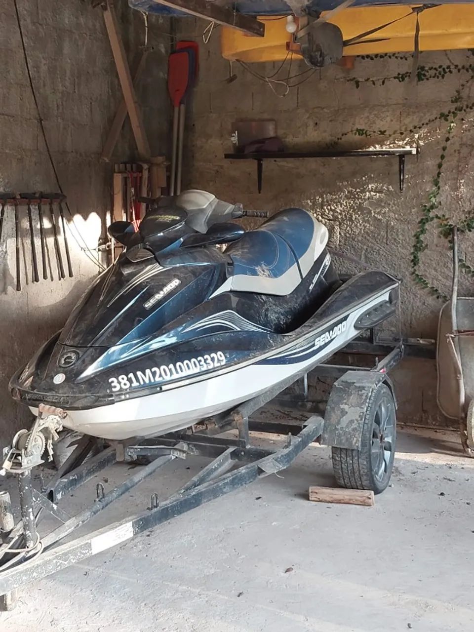 sea doo gti 155  com carreta - Foto 3