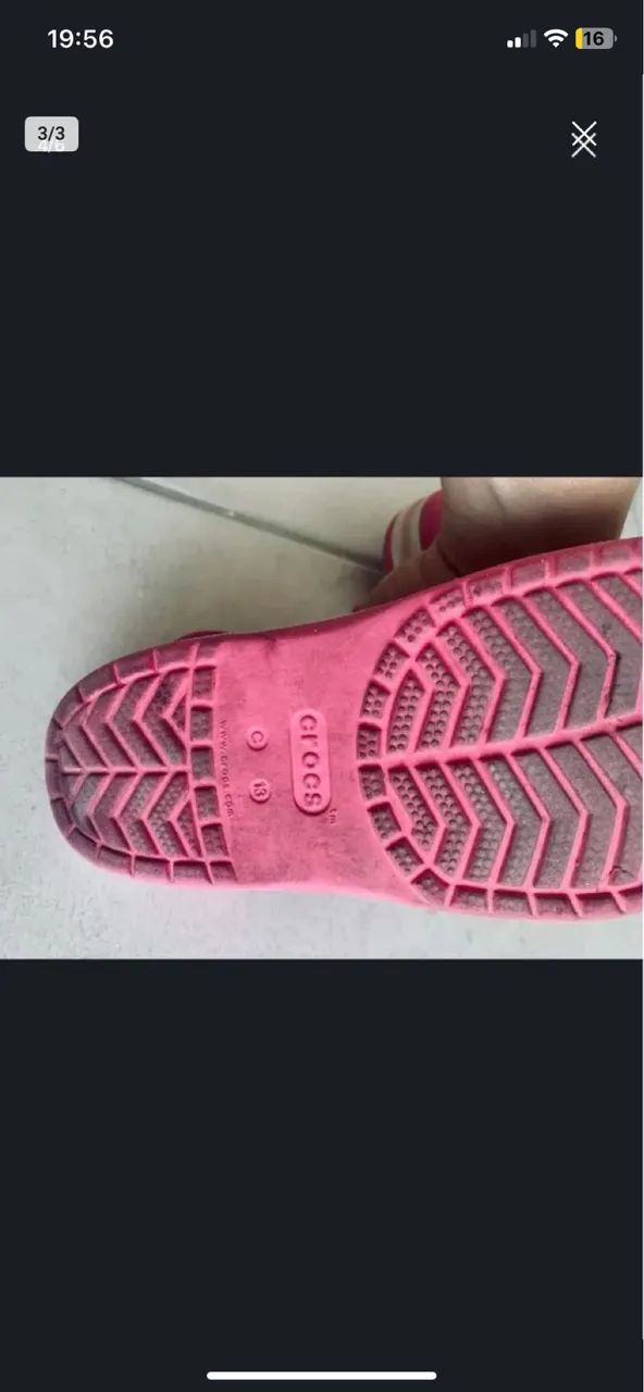 Crocs infantil 