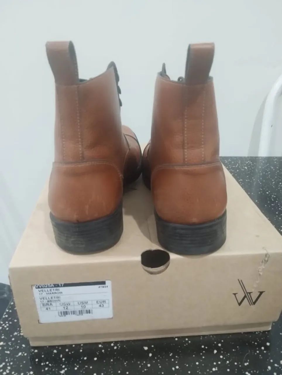 Bota masculina usada uma única vez - Foto 2