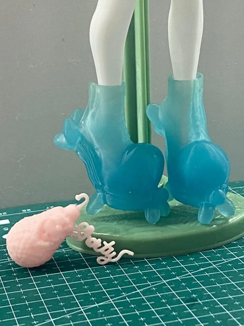 Shorty Skullector - Monster High Boneca Custom Base - Foto 4