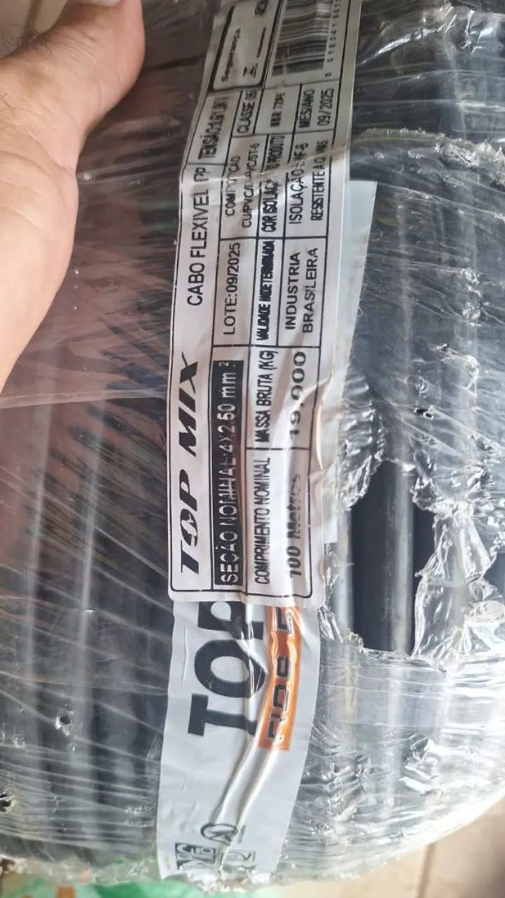 Cabo PP 4x2.5 novo 