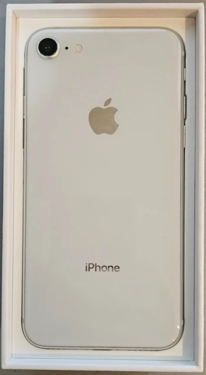 iPhone 8 256 GB Silver - Excelente Estado - Único Dono - Celulares