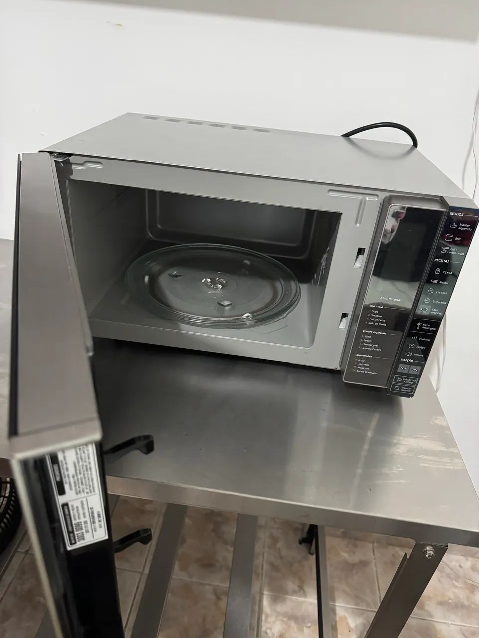 Microondas 110v Brastemp Inox