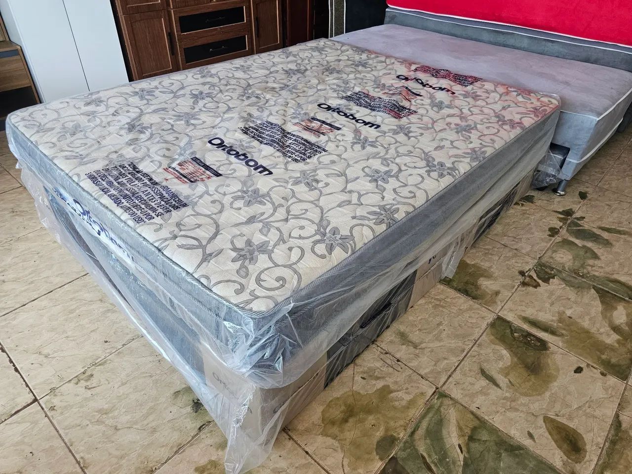 Cama box queen nova Molas bonnel  - Foto 3