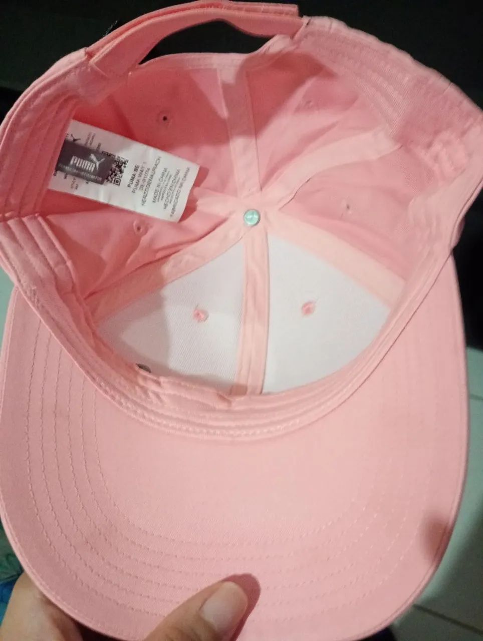 Boné Puma rosa original - Novo? - Foto 5
