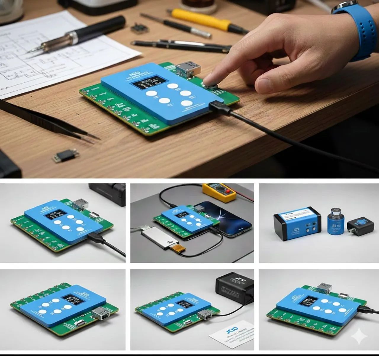 JCID Q1 programadora de bateria - Foto 2