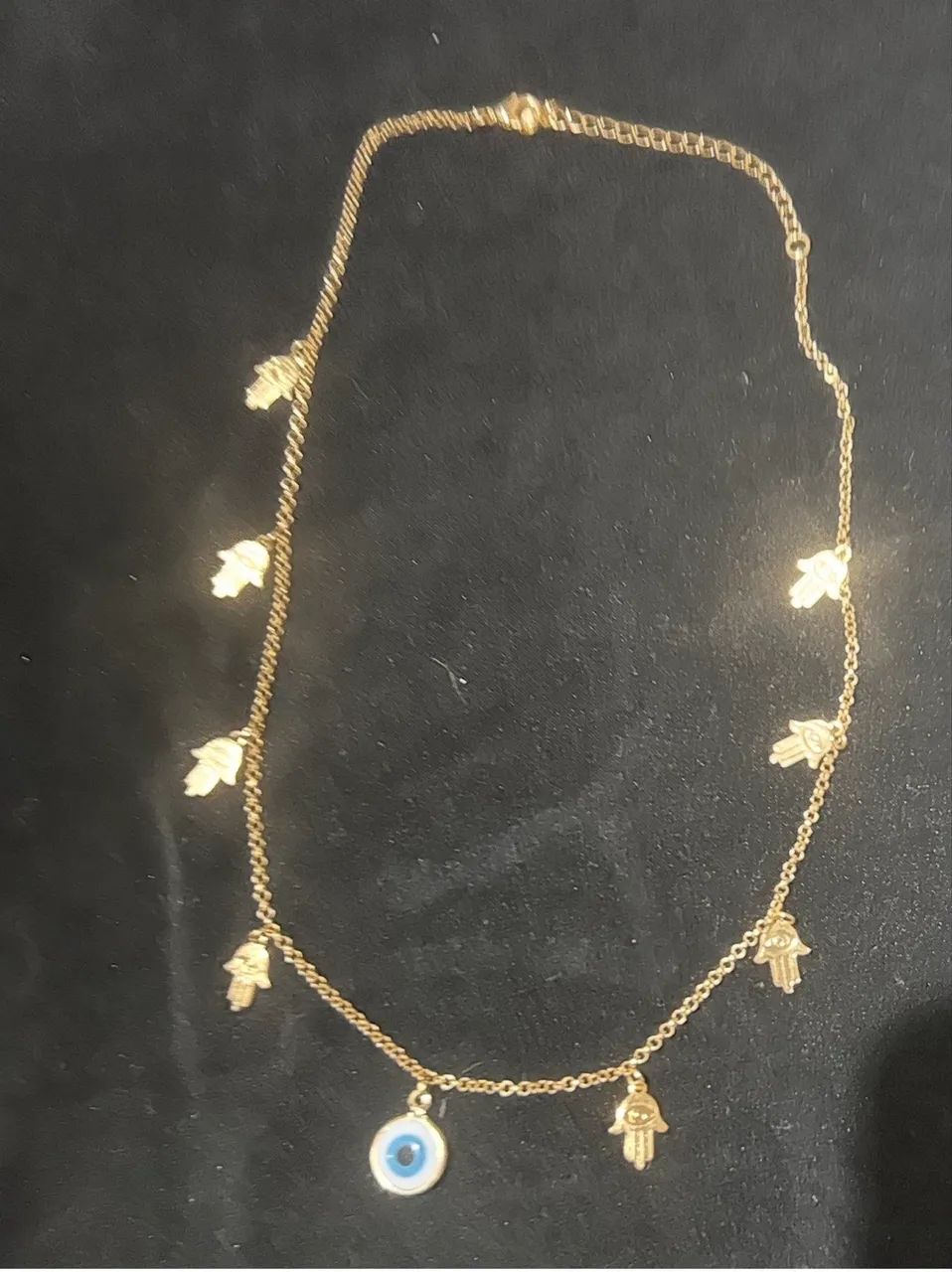 Linda choker de olho grego