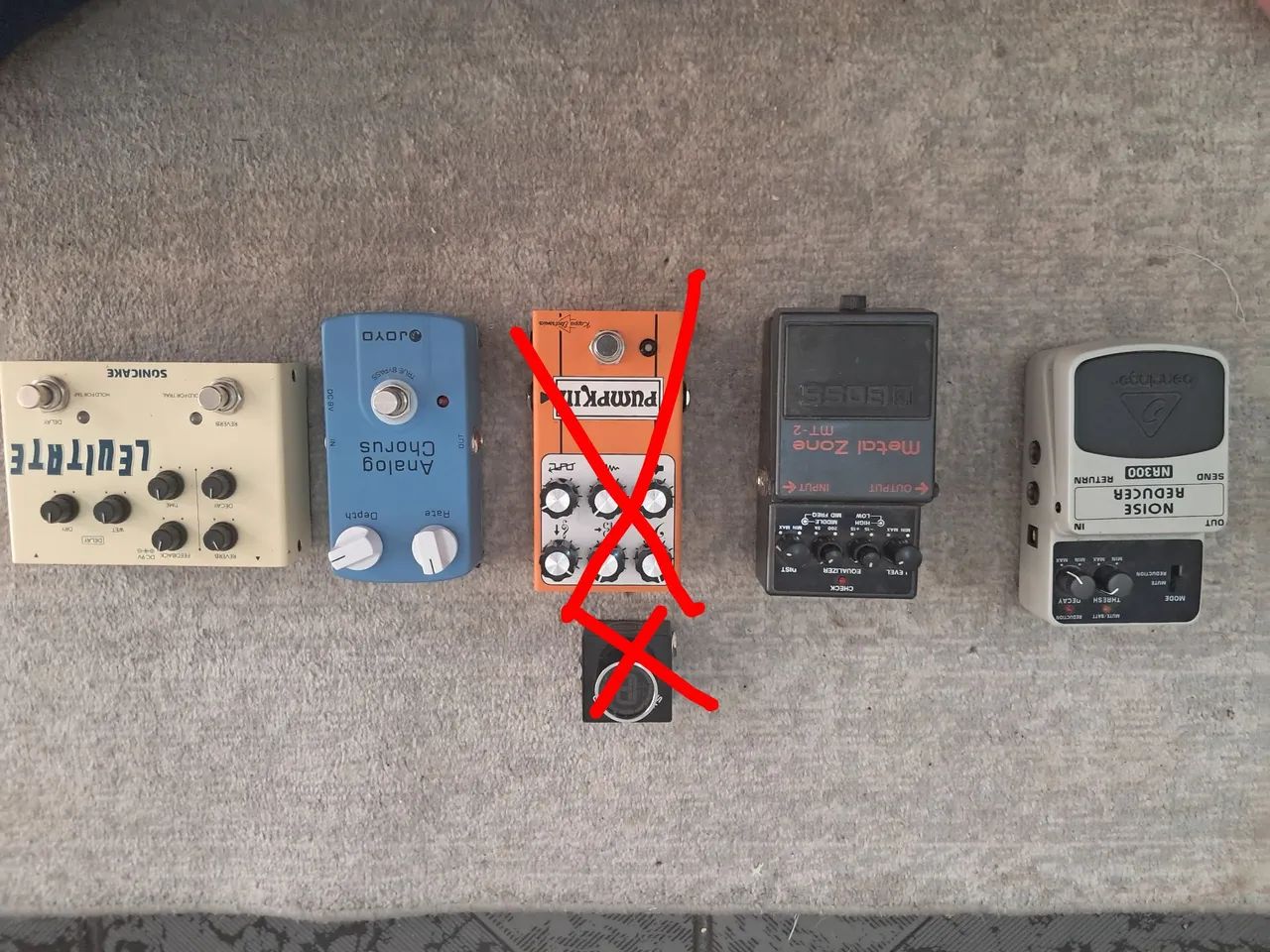 Pedais de Guitarra