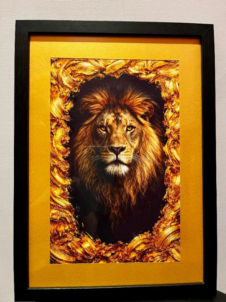 Quadro Leão Clássico