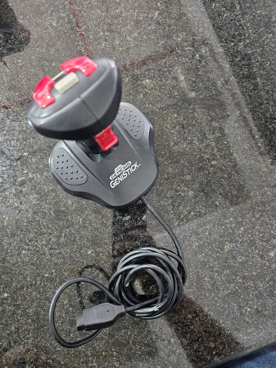 Pacote jogo F22 e Controle Genistick Sega Gênesis original impecável mega  - Foto 4