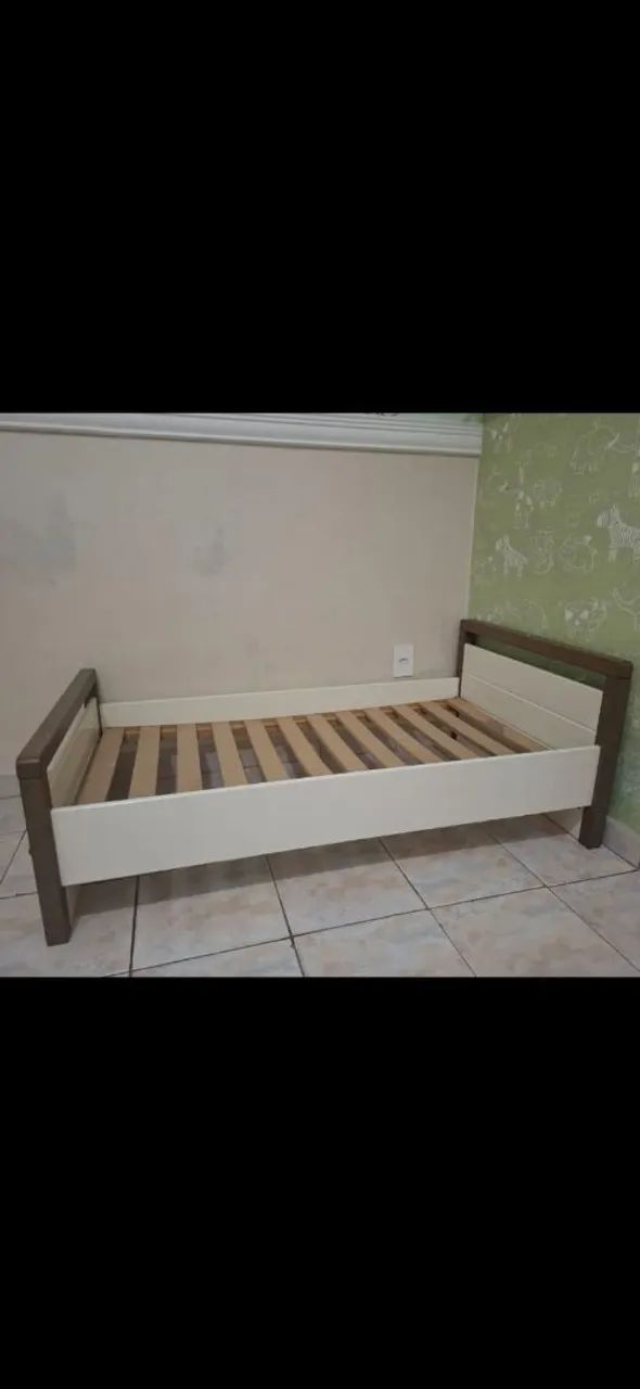 BERÇO QUATER QUE VIRA MINI-CAMA  - Foto 2