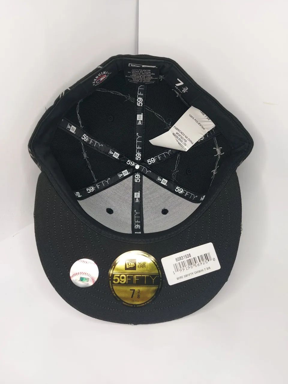 Boné Chicago White Sox preto - New era - 59fifty  - Baseball - Mlb - Foto 4