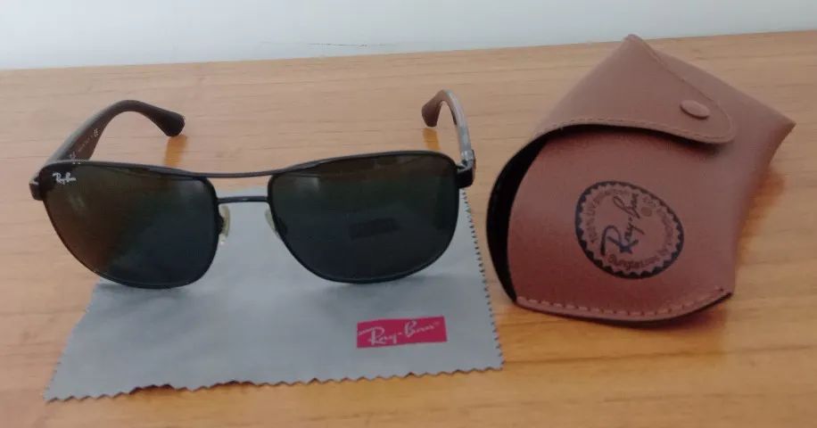 Óculos de sol Ray-Ban masculino. - Foto 2