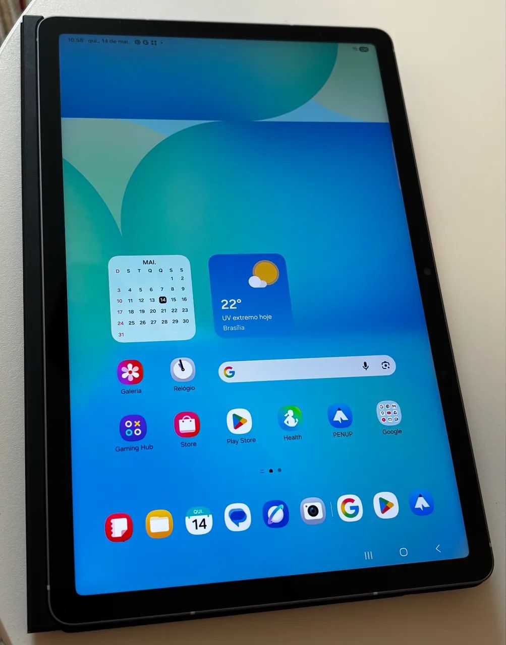 Galaxy Tab S10 Fe MUITO novo + S Pen - Notebooks - Cruzeiro, Belo
