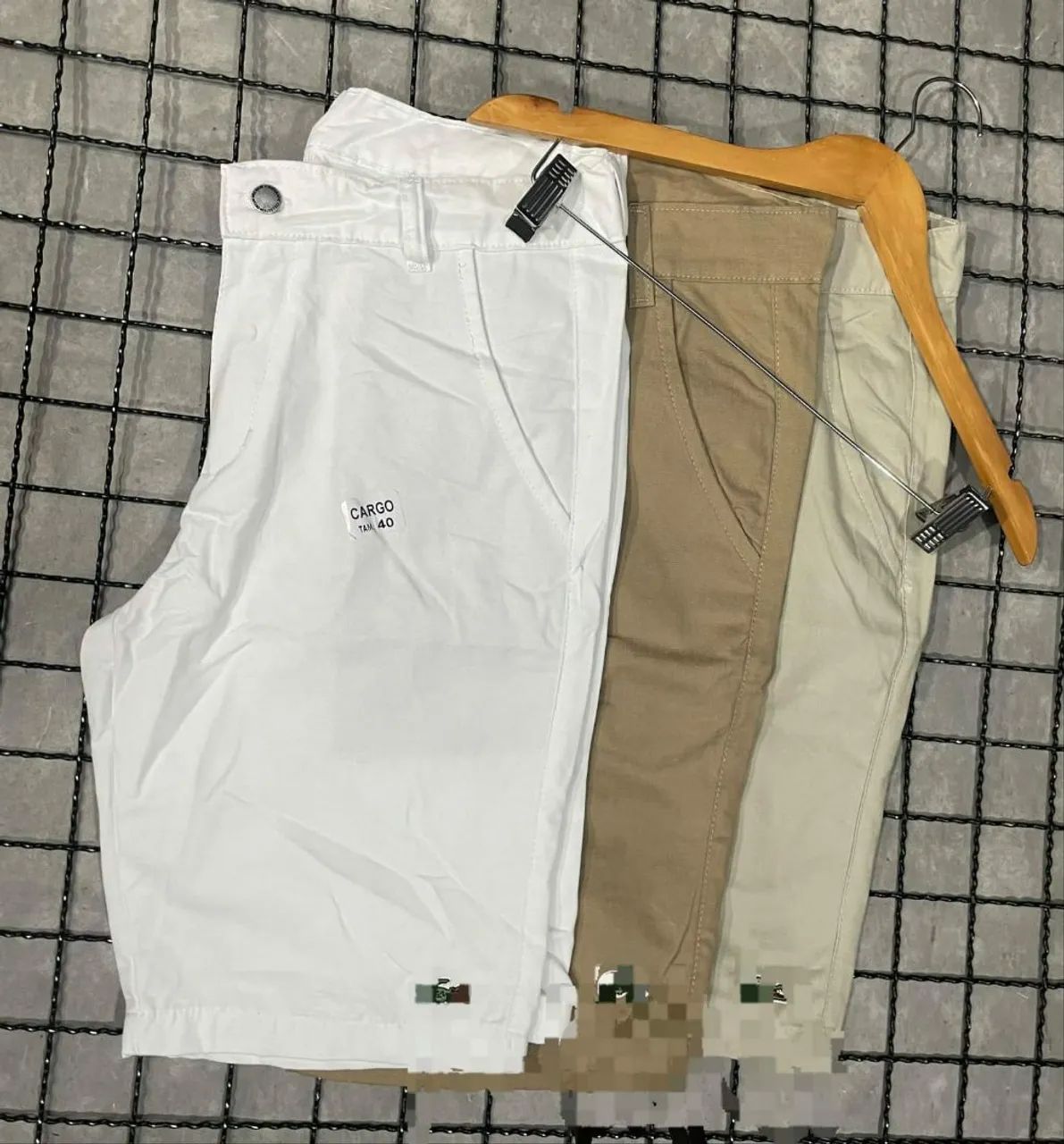 Bermudas brim Masculino 