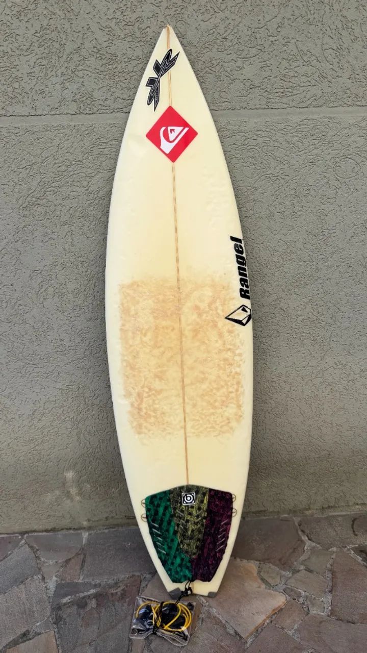 Prancha de surf completa com quilhas capa e leash - Foto 2