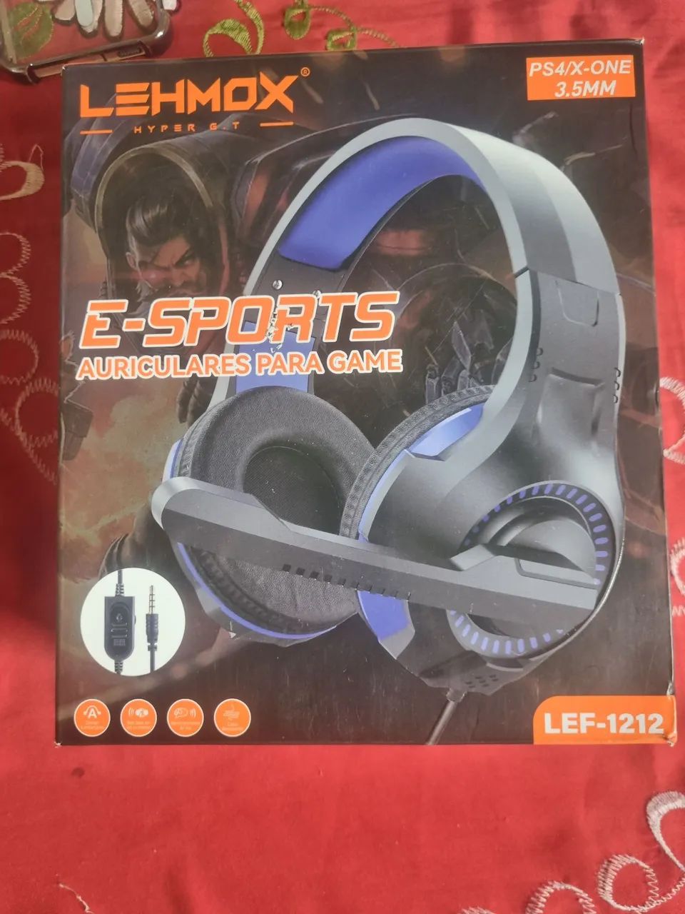 Fone Gamer Headset para PS4 e Xbox One 