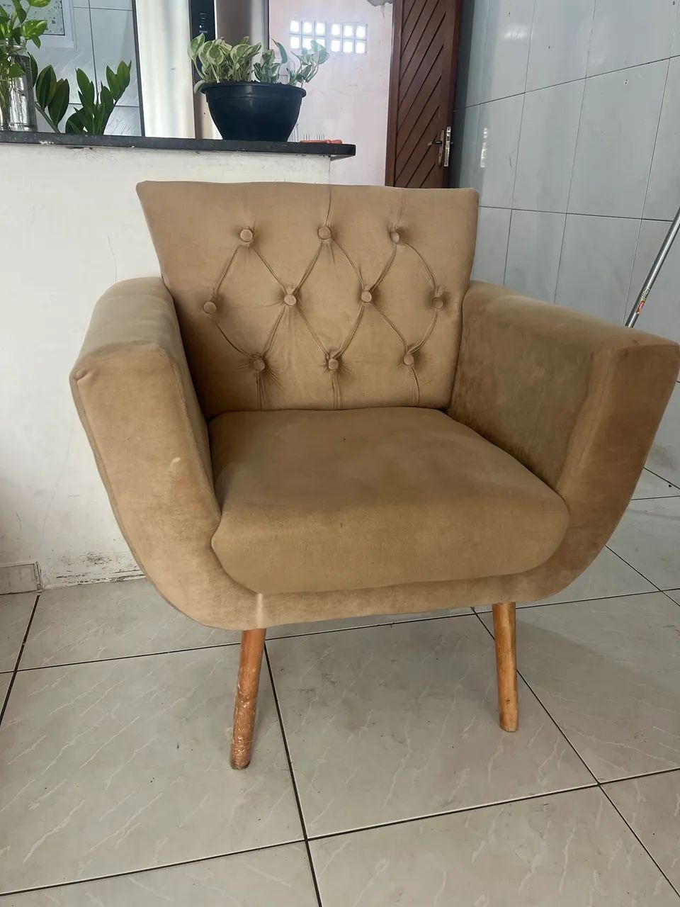 Poltrona bege  - Foto 4