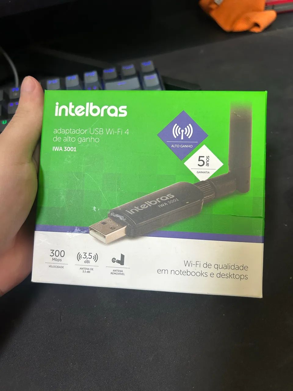 Adaptador Wireless Wifi Intelbras  - Foto 2