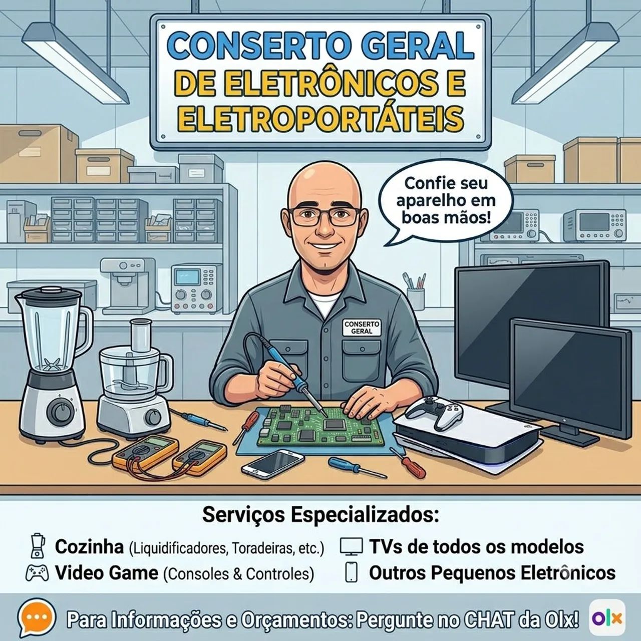 Conserto de Eletrônicos
