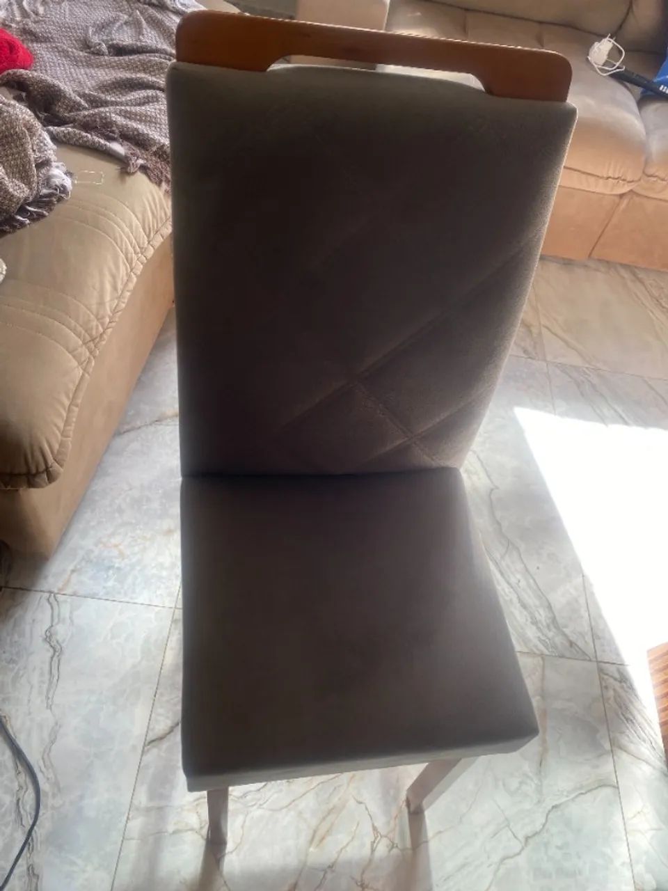 Mesa de jantar vidro com 6 cadeiras - Foto 4