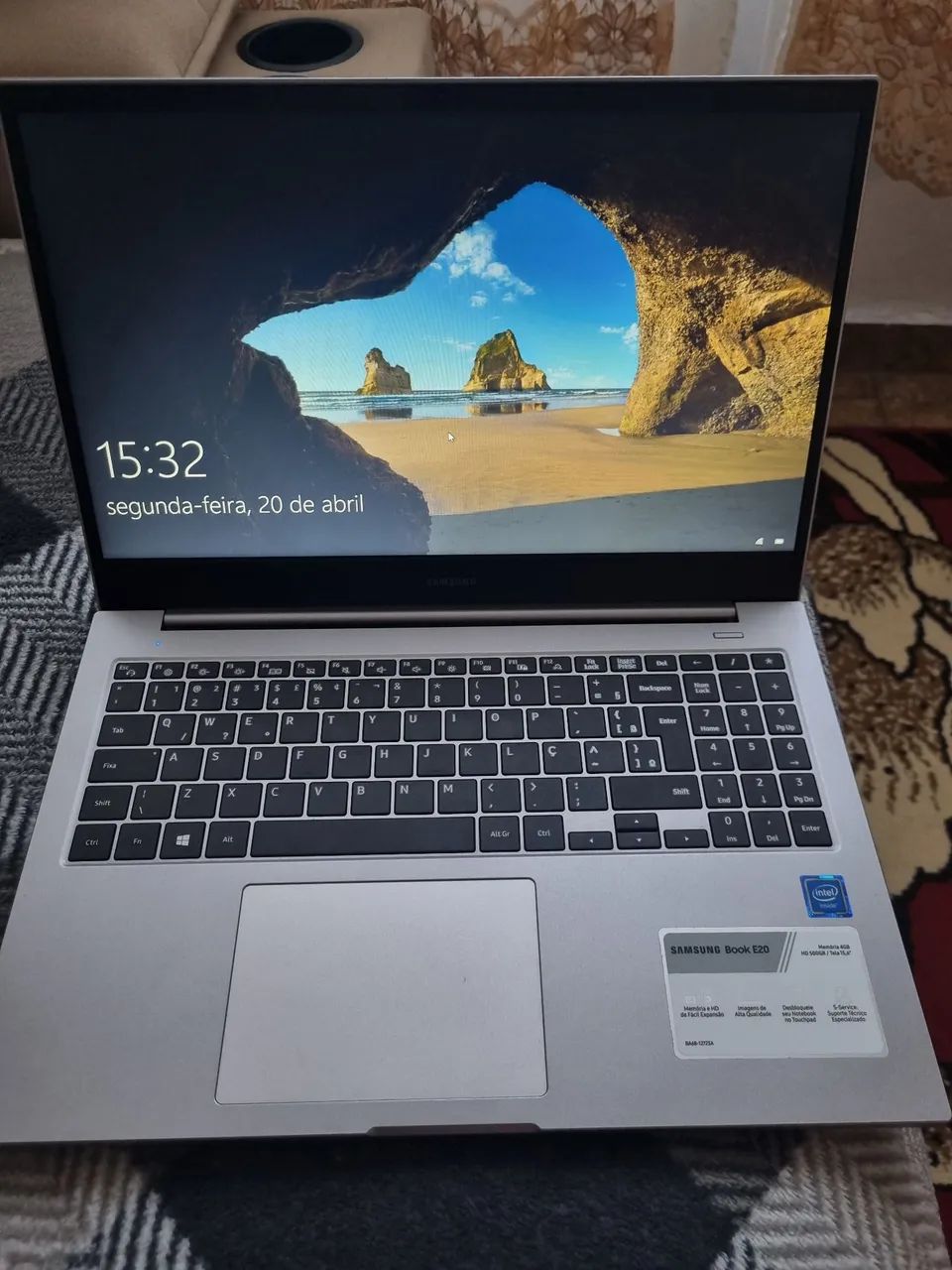 Notebook Samsung tela 15,6