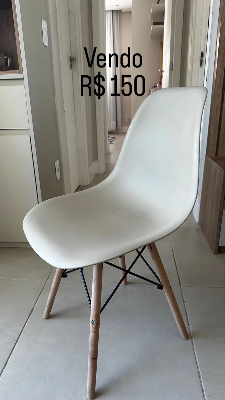 Cadeira Eames para Penteadeira ou Escritorio  - Foto 2