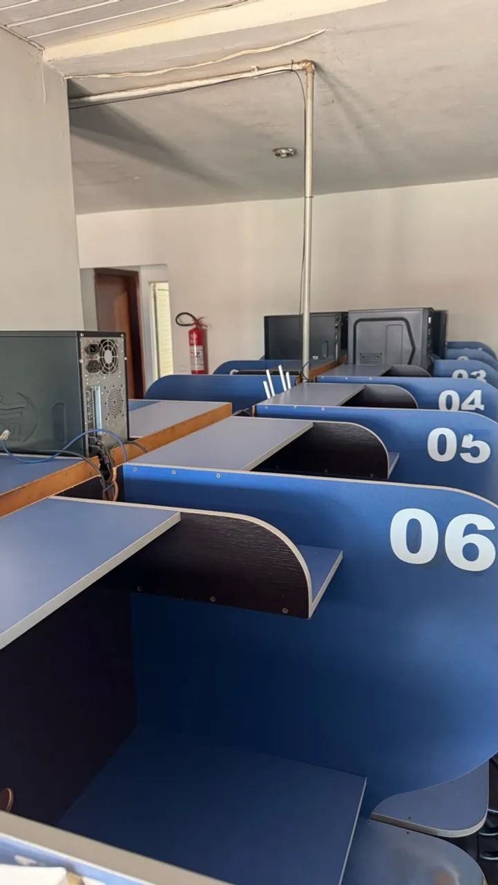 Mesa de computador, bancada de trabalho, escritório - Foto 5