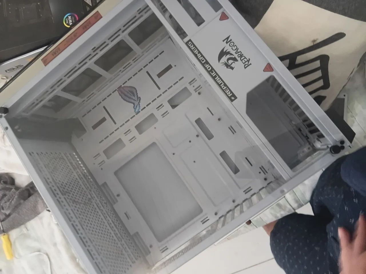 Gabinete red dragon funcionando  - Foto 3