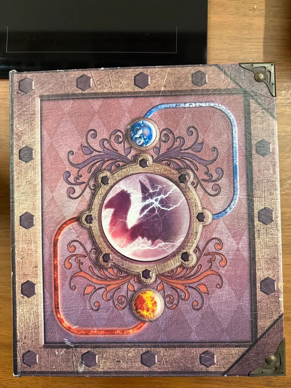 Caixa para cartas Magic em madeira