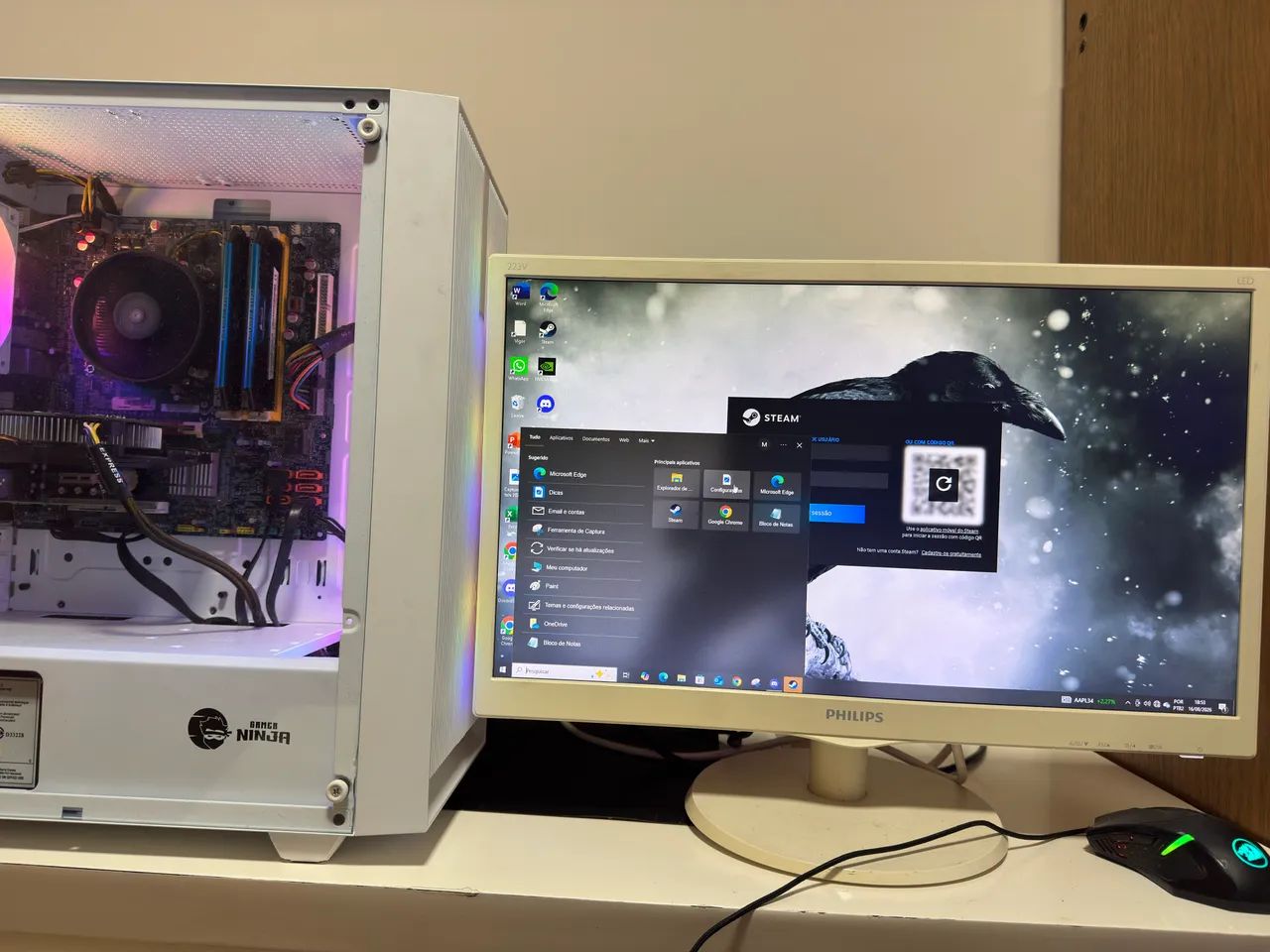Pc para estudo, escritório, jogos leves!! - Foto 5