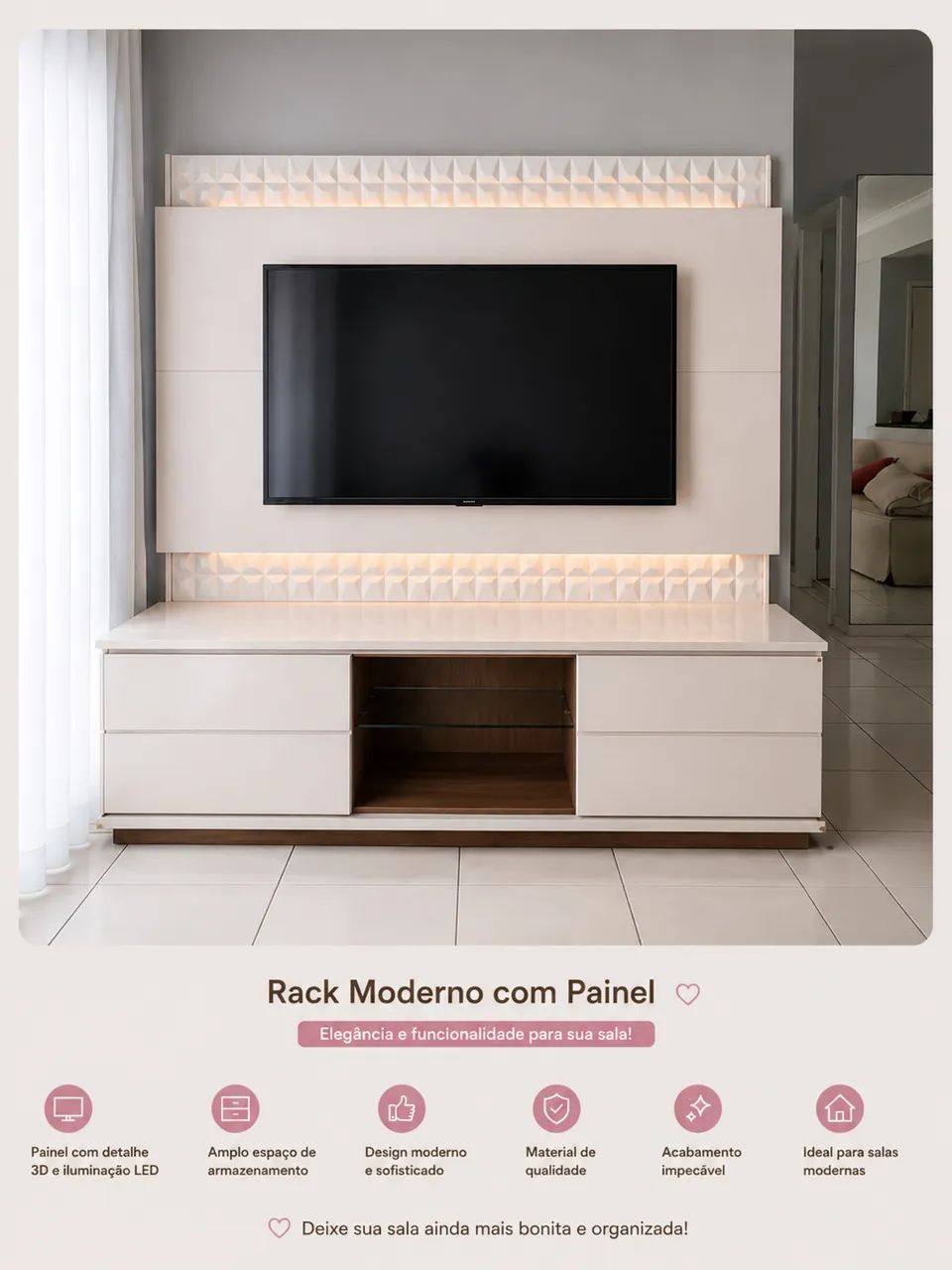 VENDO RACK MODERNO 